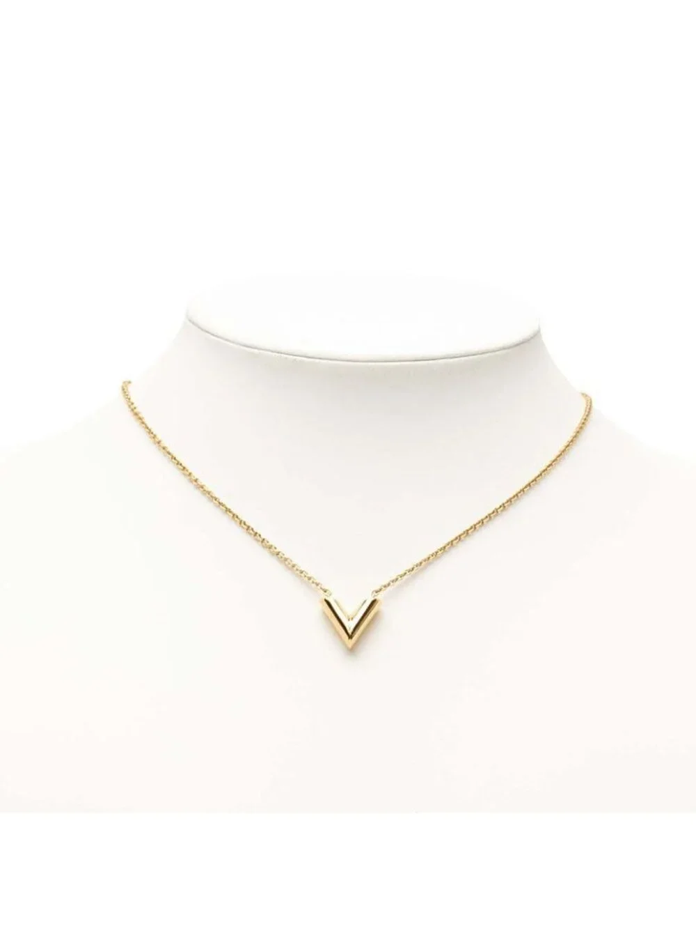 Louis Vuitton Essential Pendant Gold Plated